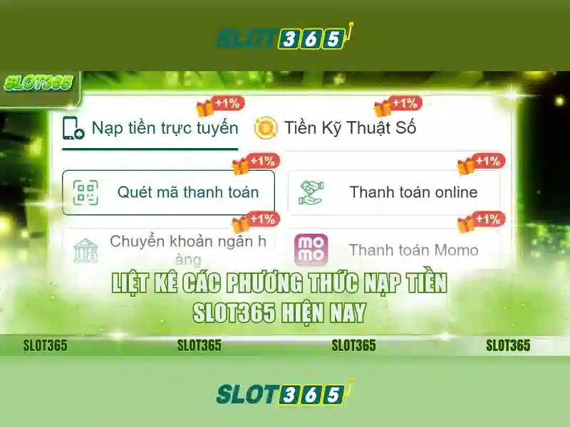 Slot365: Nền tảng slot trực tuyến hiện đại